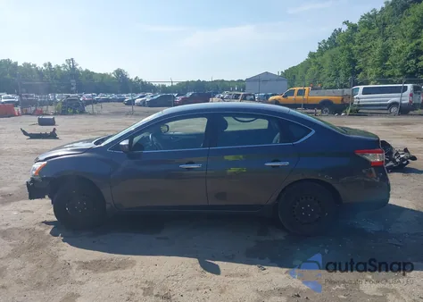 2014 Nissan Sentra S из США, поврежденный, VIN 3N1AB7AP6EY336609